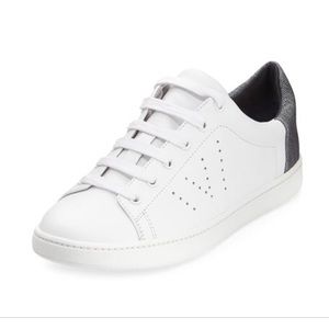 Vince Varin white lace up sneaker